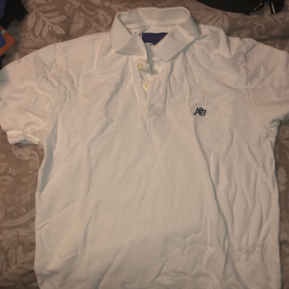 Aeropostale Polo White Shirt